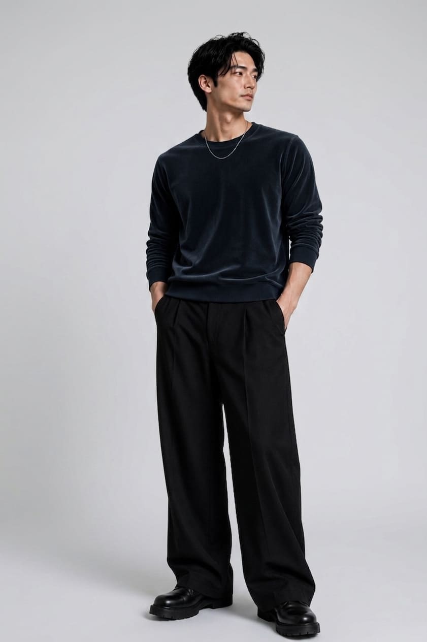 AIメンズモデルTAKA全身