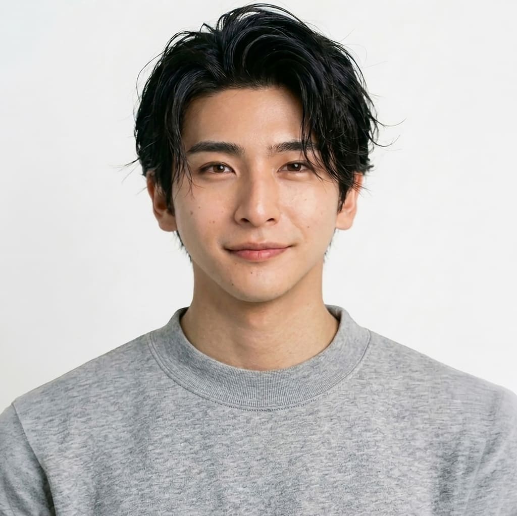 AIメンズ男性モデルTAKA